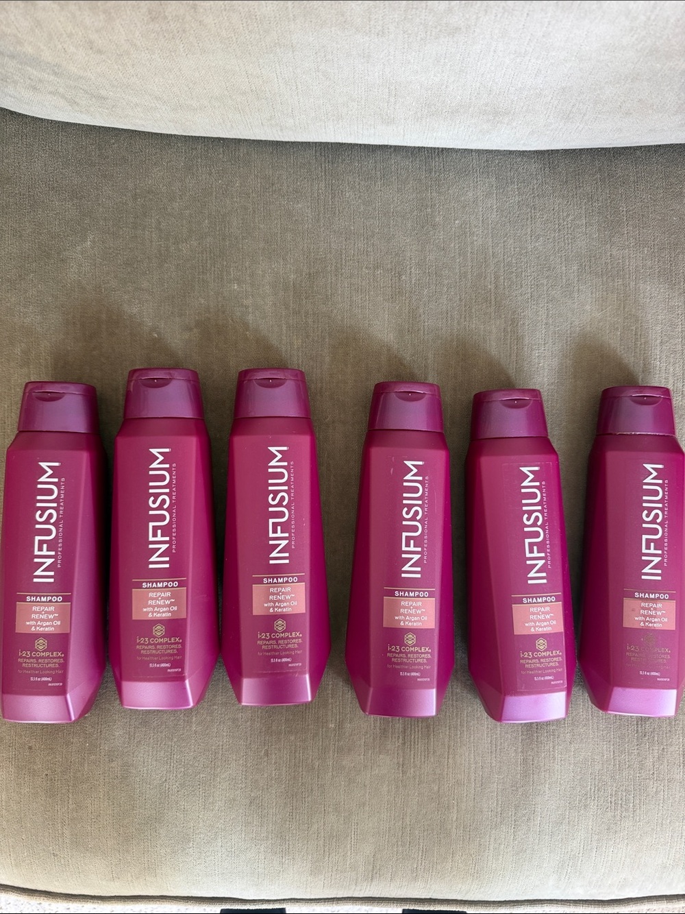 Infusium Repair & Renew Shampoo - 6 bottles 13.5 oz